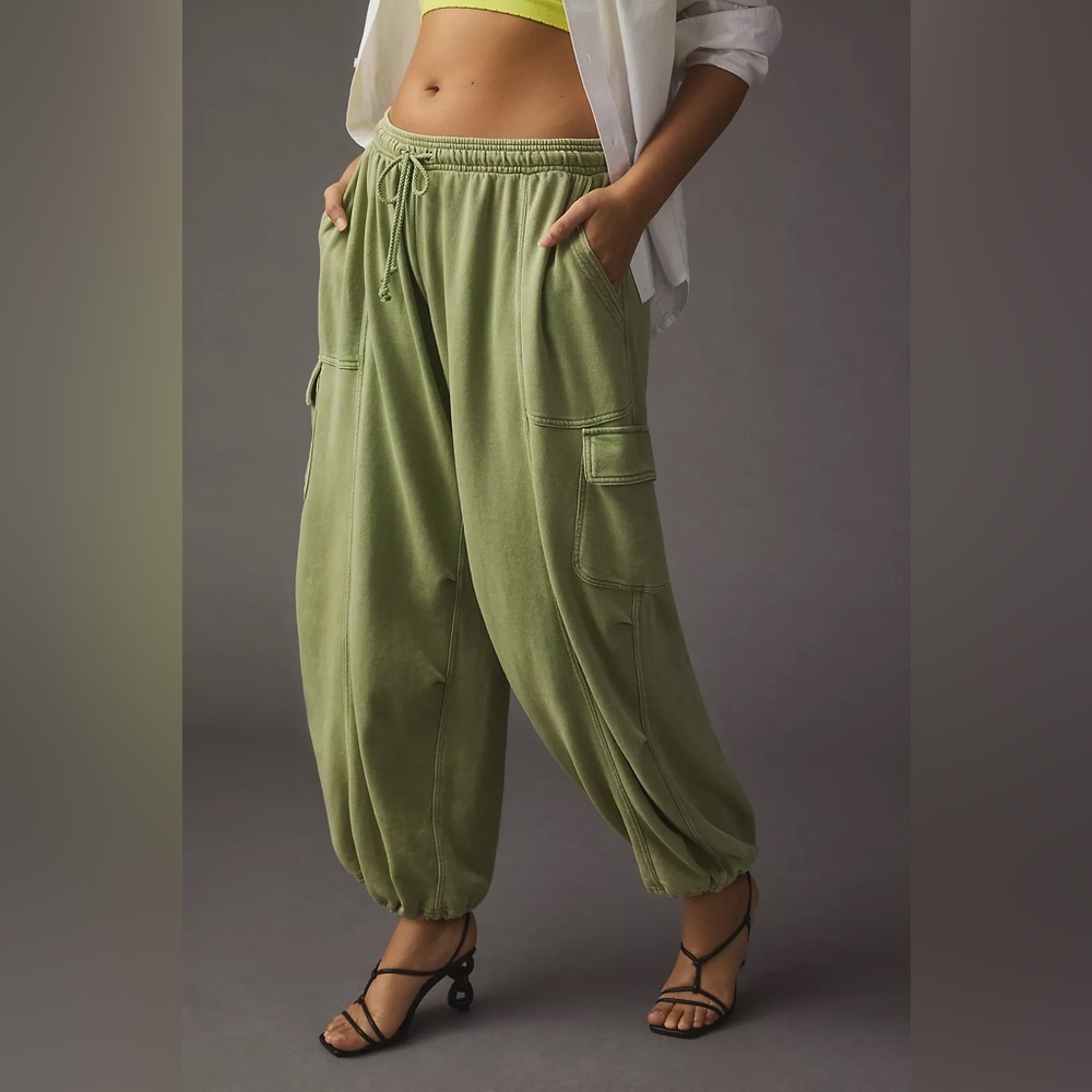 Daily Practice by Anthropologie Parachute Trousers Size XSP